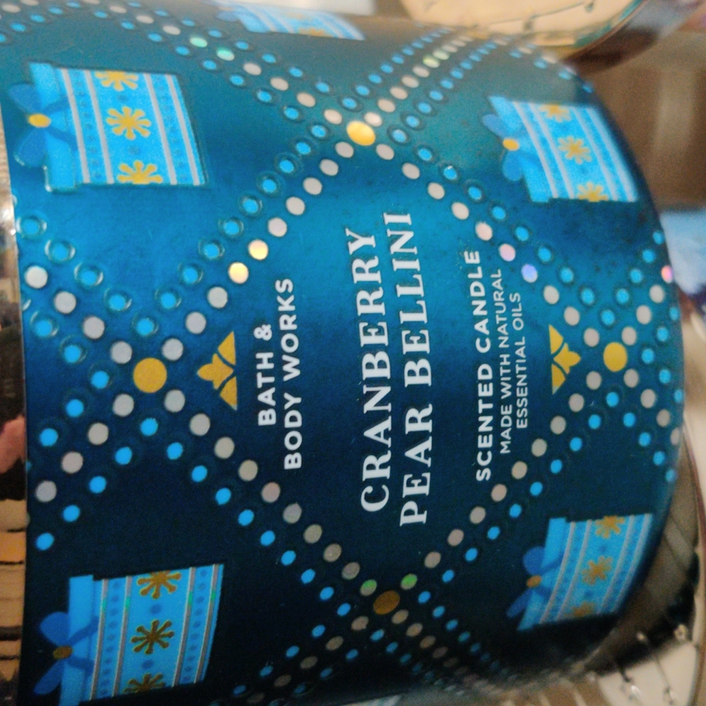COPY cranberry pear bellini - Bath & body 3 wicked candles